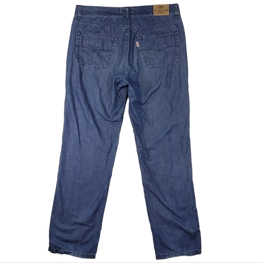 Cobra Denim Dept Mens Vintage Jeans Made‎ in Spain Straight Leg Size 37